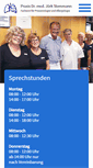 Mobile Screenshot of lungenfacharzt-stemmann.de